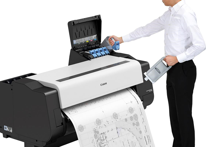 05 imagePROGRAF TX系列提供了豐富的墨盒搭配選擇，助力實現不停機更換墨盒_看圖王.png